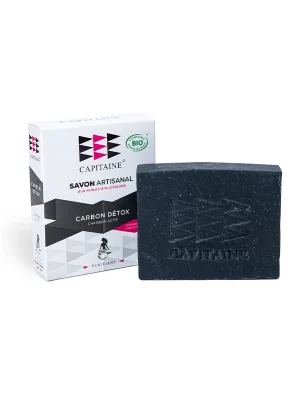 Savon Bio Détox, Carbon Detox – CAPITAINE COSMÉTIQUES