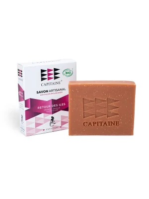 Savon bio nourrissant et purifiant Retour des Iles – CAPITAINE COSMÉTIQUES