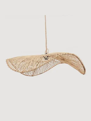Suspension chapeau en rotin 75x20cm – L