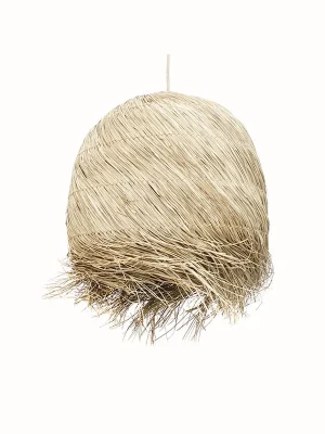 Suspension à franges naturelles fibre d’alfa. 50x50cm