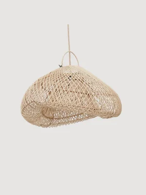 Suspension nuage en rotin naturel – M