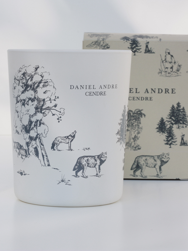 Bougie parfumée luxe montpellier Cendre Daniel André