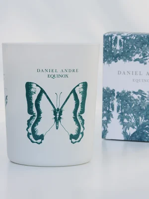 Bougie marque de luxe parfumée Equinox Daniel André