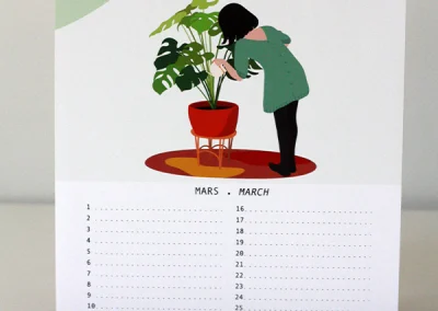 Calendrier perpétuel A4