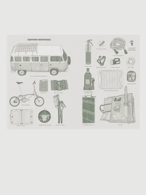 Carnet de voyage à remplir vanlife Aventura Editions – Slow travel