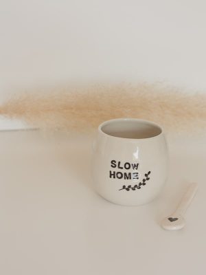 Mug café en grès Slow Home – BLEU NUIT CÉRAMIQUE