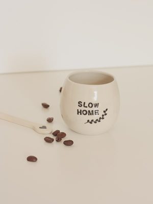 Mug céramique à café, Slow Home, fait main Bleue Nuit Céramique