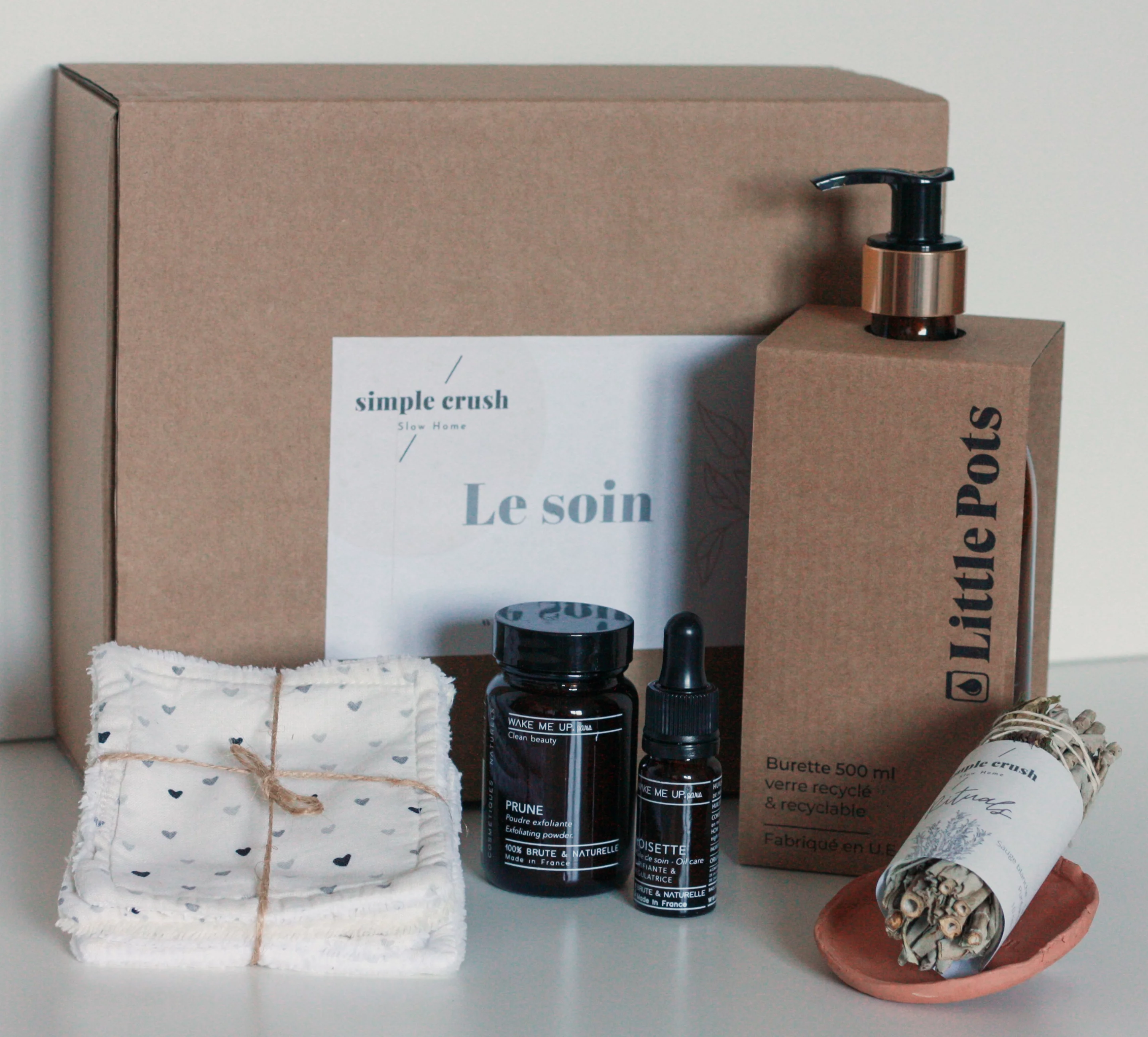 La box soins par Simple Crush