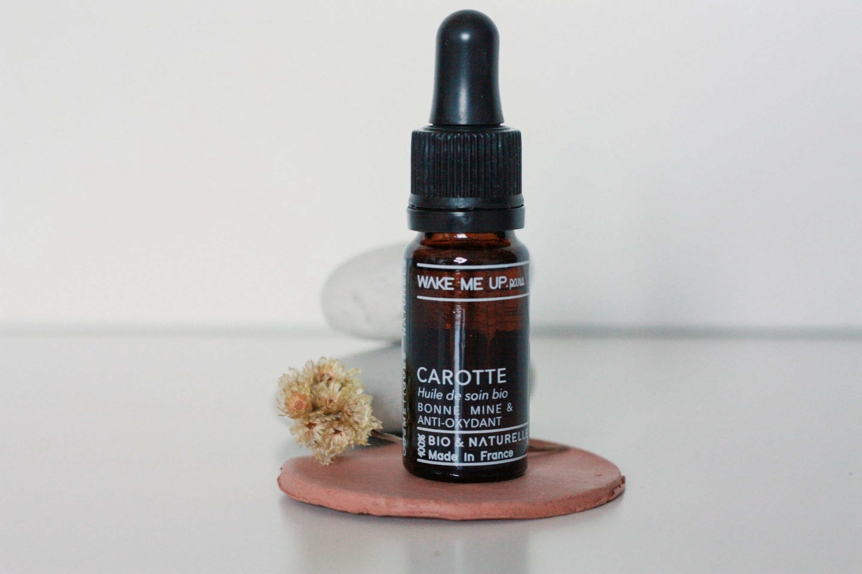 Huile de soin visage bonne mine wmup ciblรฉ 100% naturelle