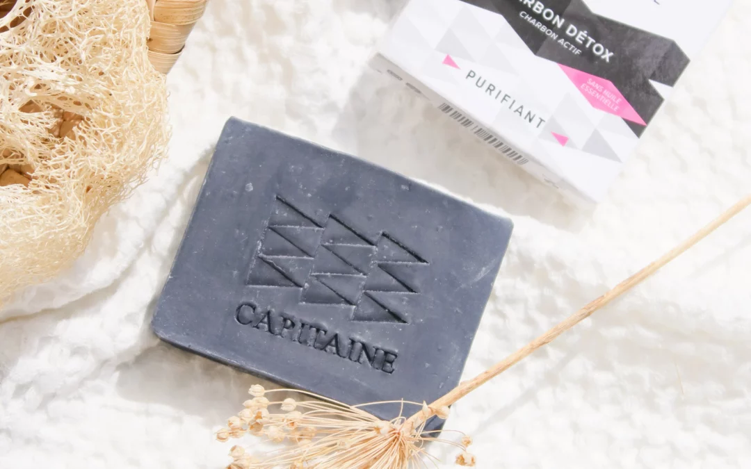 Savon Bio Détox, Carbon Detox – CAPITAINE COSMÉTIQUES