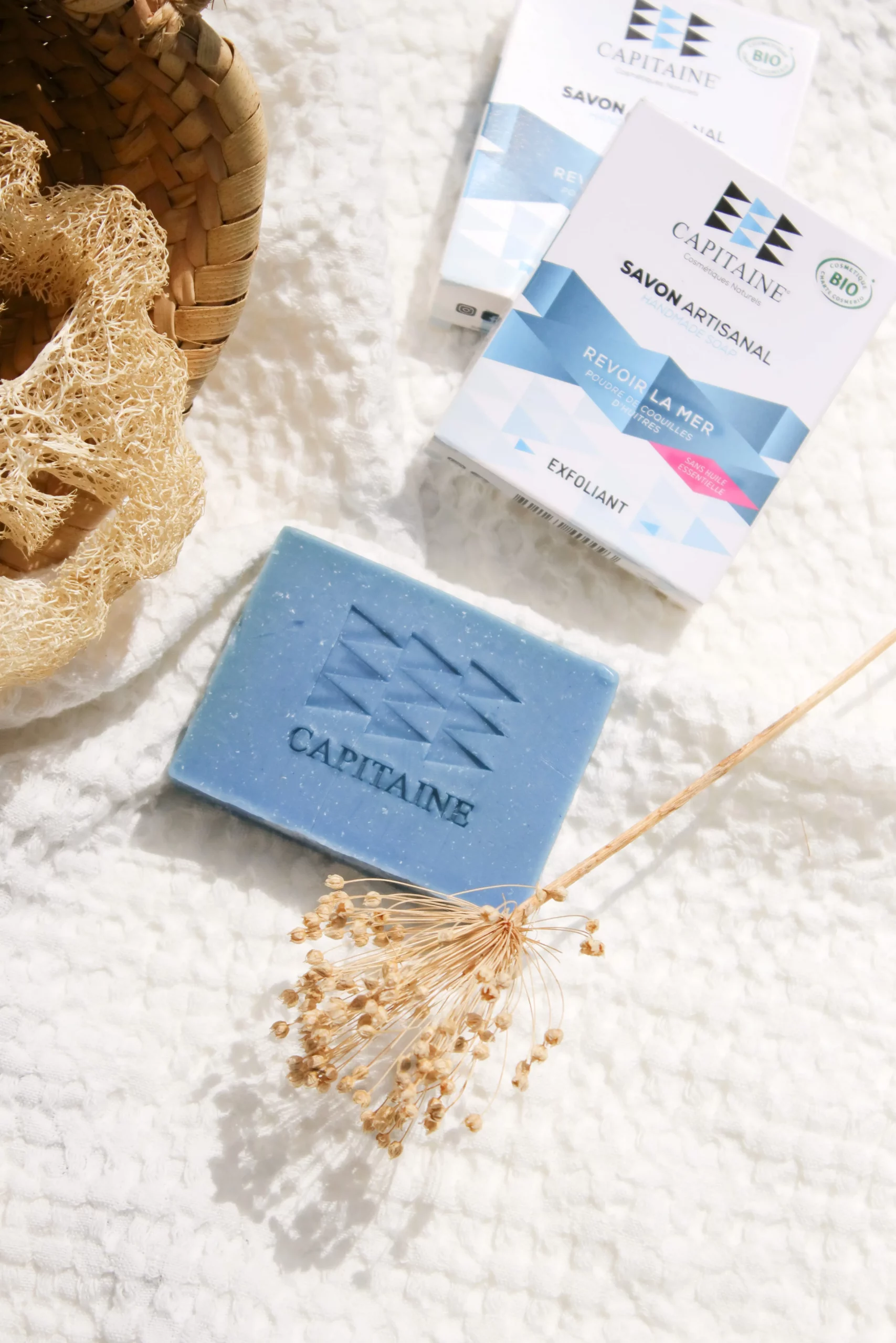 Savon saponifié à froid Revoir la Mer cosmétique homme 100% naturel