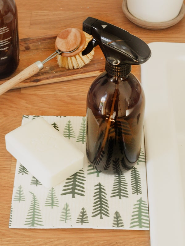 Flacon spray verre recyclé 500ml