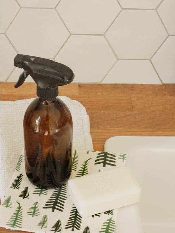 Flacon spray verre recyclé 500ml