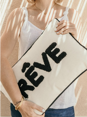 Coussin Reve noir
