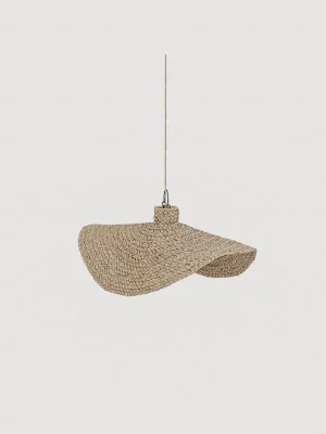 Suspension chapeau fibre naturelle – Taille M 🌿