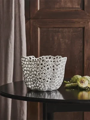 coupe décorative pour table, céramique, taille XXL. Design contemporain