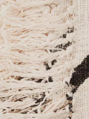 Jeté de lit beige, moderne bohème Evil Eye