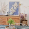 affiche always love, colombes bleues.