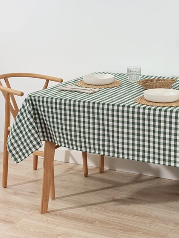 nappe vichy campagne chic. Rectangulaire.