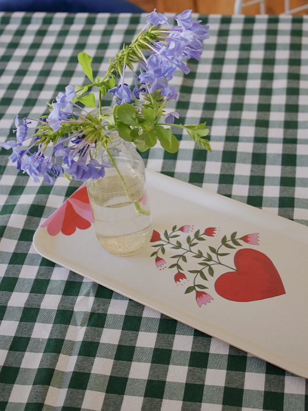 petit plateau émaillé