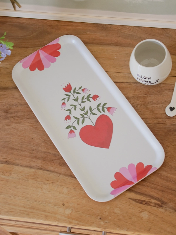 plateau rectangulaire décoratif